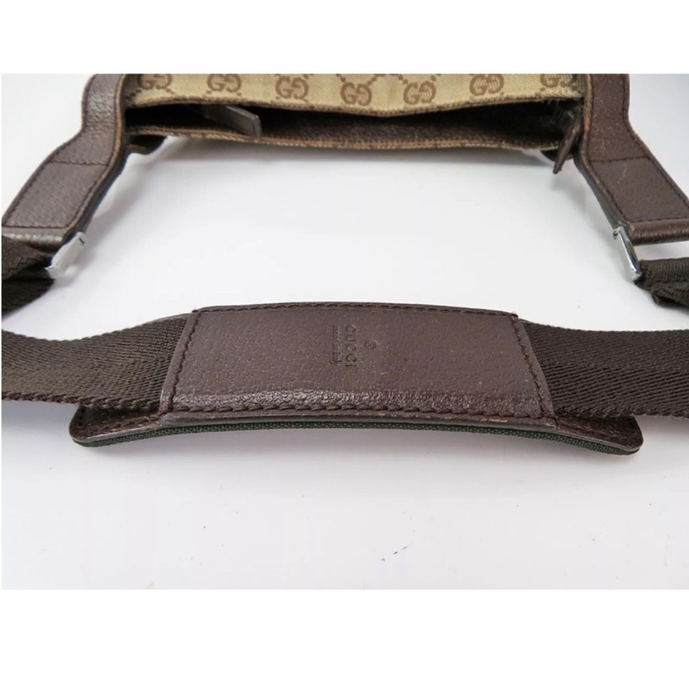 EXCELLENT CONDITION! Authentic Gucci Messenger Signature Crossbody Shoulder Bag - Picture 6 of 16